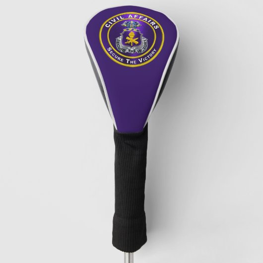 Burgerzaken Golfheadcover (Voorkant)