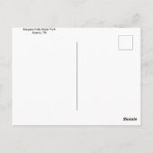 Burgess Herfst Briefkaart (Achterkant)