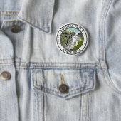 Burgess Herfsten State Park Tennessee Badge Ronde Button 5,7 Cm (In situ)