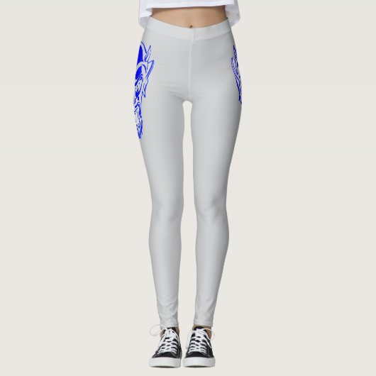 Burgettstown Blue Devils Leggings (Voorkant)