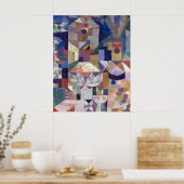 Burggarten (1919) Paul Klee. Poster (Keuken)