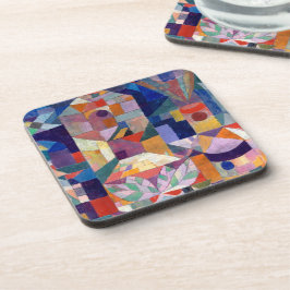 Burggarten (Castle Garden) - Paul Klee - Bier Onderzetter