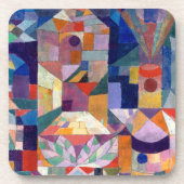 Burggarten (Castle Garden) - Paul Klee - Bier Onderzetter (Voorkant)