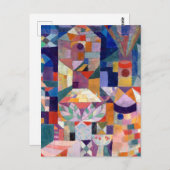 Burggarten (Castle Garden) - Paul Klee - Briefkaar Briefkaart (Voorkant / Achterkant)