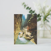 Burggraben-Klamm waterval Briefkaart (Staand voorkant)