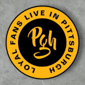 Burgh Fan Custom Black Gold Vintage  Trucker Pet