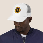 Burgh Fan Custom Zwart Goud Vintage Trucker Pet (In situ)