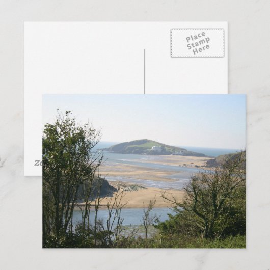 Burgh Island Briefkaart (Voorkant / Achterkant)