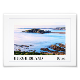 Burgh Island, Devon Foto Afdruk
