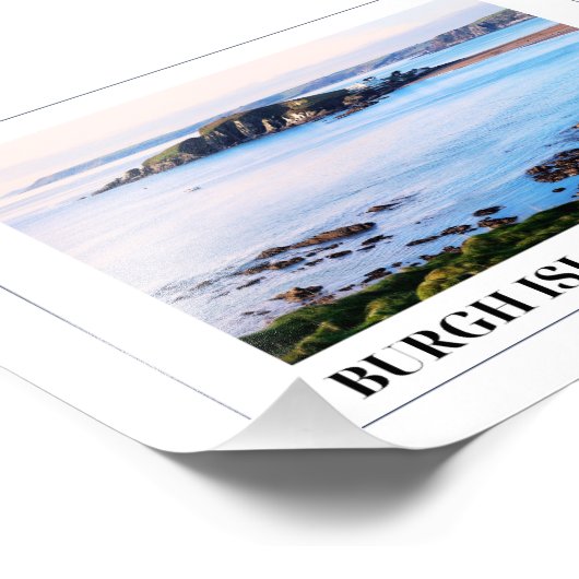 Burgh Island, Devon Foto Afdruk (Hoek)