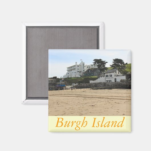 Burgh Island, Devon Magneet (Voorkant / Achterkant)