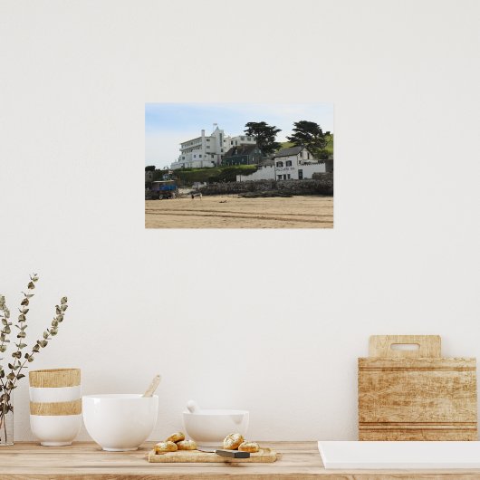 Burgh Island, Devon Poster (Keuken)