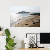 Burgh Island, Devon Poster (Thuiskantoor)