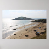 Burgh Island, Devon Poster (Voorkant)