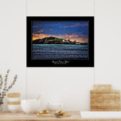 Burgh Island Hotel Poster (Keuken)