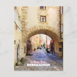 Burghausen in Beieren Briefkaart