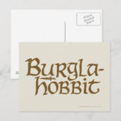 Burgla Hobbit Briefkaart (Voorkant / Achterkant)