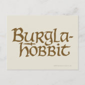 Burgla Hobbit Briefkaart (Voorkant)