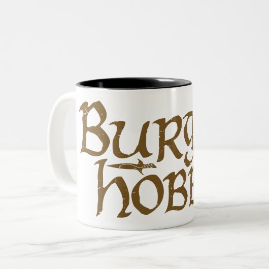 Burgla Hobbit Tweekleurige Koffiemok (Voorkant links)