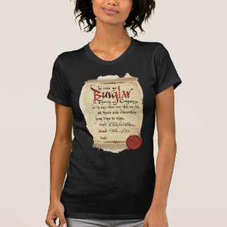 Burglar-contract T-shirt