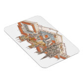 Burgos Cathedraal. Spanje Magneet (Rechterzijde)