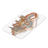 Burgos Cathedraal. Spanje Magneet (Linkerzijde)