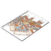 Burgos Cathedraal. Spanje Notitieboek (Linkerzijde)