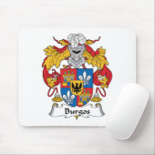 Burgos Family Crest Muismat (Met muis)
