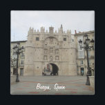 Burgos Magneet<br><div class="desc">Toegang tot de stad,  Burgos,  Spanje. Maart 2013</div>