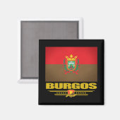 Burgos Magneet (Voorkant / Achterkant)