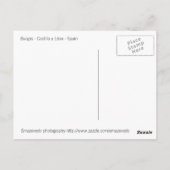Burgos - Spanje, briefkaart voor reizen (Achterkant)