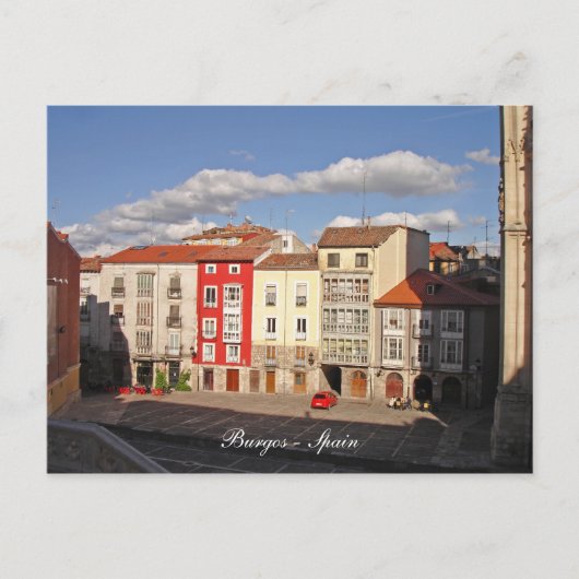 Burgos - Spanje, briefkaart voor reizen (Voorkant)