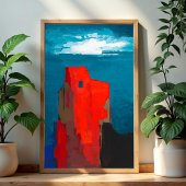 Burgruine, Karl Wiener Poster