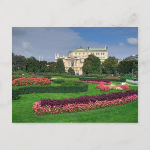 Burgtheater, Wenen Oostenrijk Briefkaart