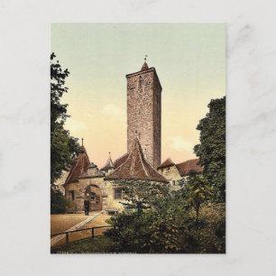 Burgthor (Burgtor), Rothenburg (d.w.z. ob der T. Briefkaart