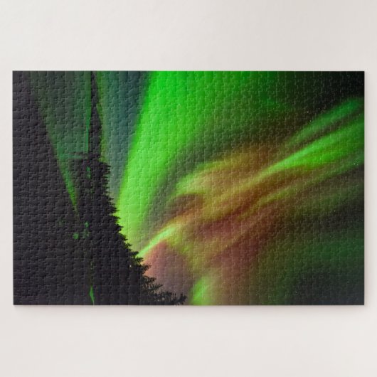 Burgundy Aurora Legpuzzel (Horizontaal)