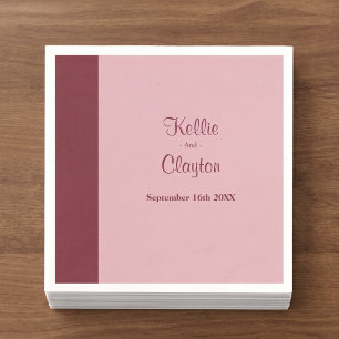 Burgundy Bar Minimalistische Modern Servet