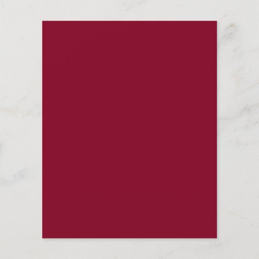 Burgundy Bat Mitzvah Arch Budget Red Uitnodiging (Achterkant)