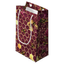 Burgundy Bee Serie Design Eén