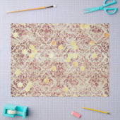 Burgundy Bee Serie Design Tien Tissuepapier (Craft)