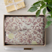 Burgundy Bee Serie Design Tien Tissuepapier (Geschenk)