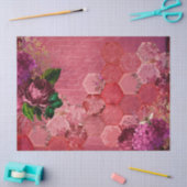 Burgundy Bee Serie Design Vijftien Tissuepapier (Craft)
