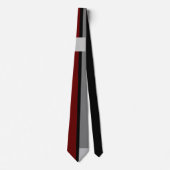 Burgundy Black Line Stropdas (Voorkant)