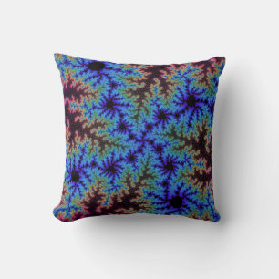 Burgundy Blue Speckle Sierkussen