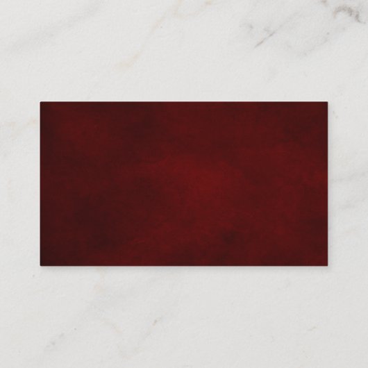 Burgundy Blush Floral Modern Geometric Website Informatiekaartje (Achterkant)