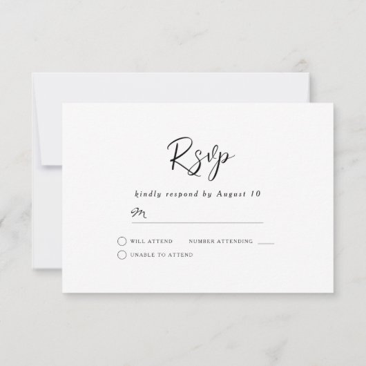 Burgundy & Blush Flowers Charcoal Wood Weddenschap RSVP Kaartje (Achterkant)