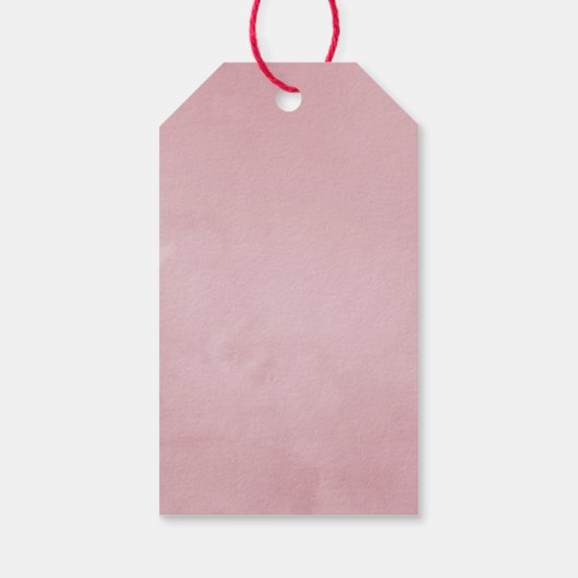 Burgundy & Blush Herfst Baby shower Guest Hartelij Cadeaulabel (Achterkant)