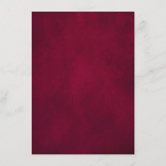 Burgundy Blush Moderne Geometrische Trouwdetails Informatiekaartje (Achterkant)