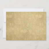 Burgundy Blush Navy Blue Floral Engagement Party Kaart (Achterkant)