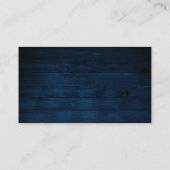 Burgundy Blush Navy Floral Wedding Website - Detai Informatiekaartje (Achterkant)